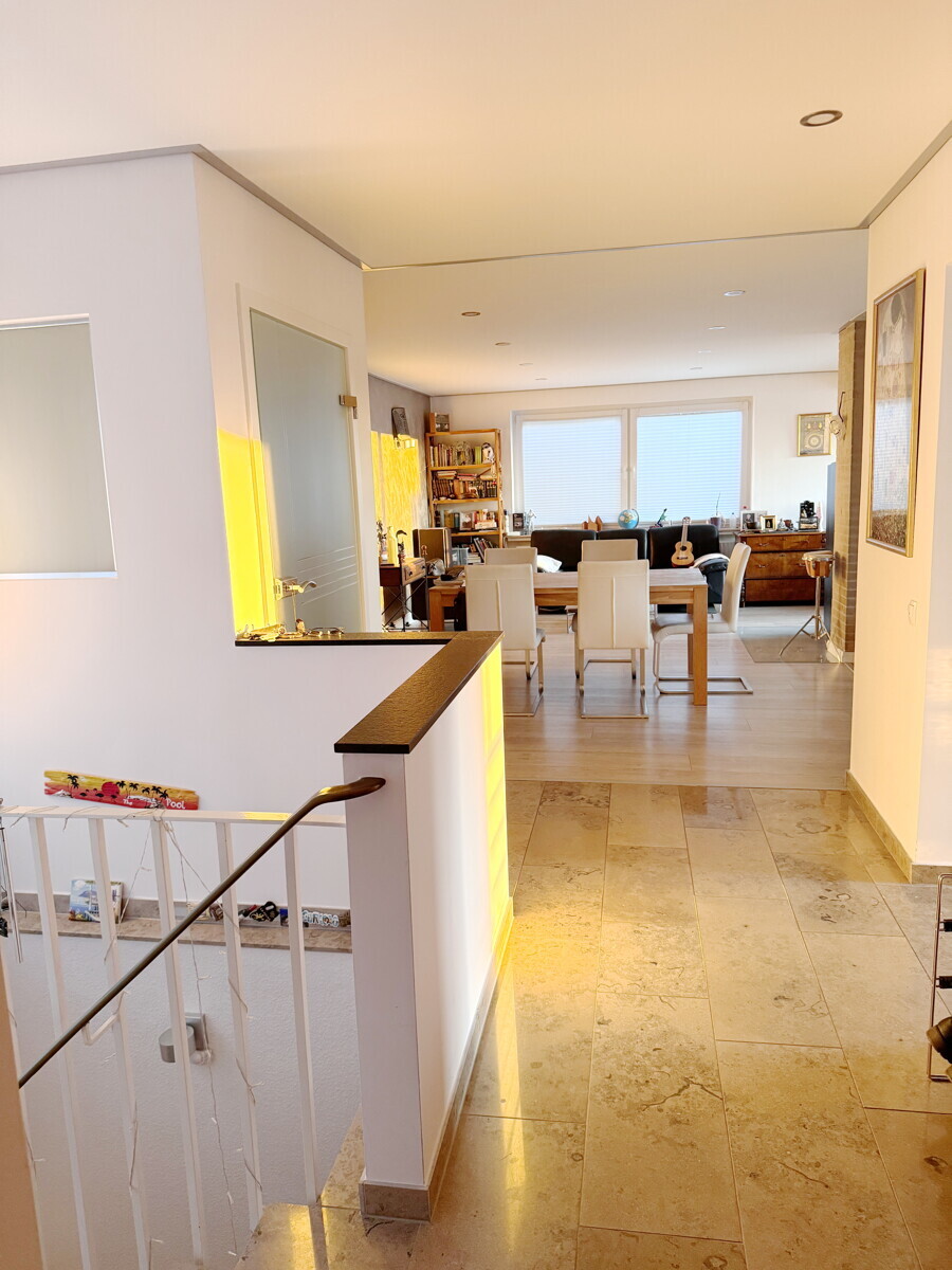 Eingang offener Wohnbereich