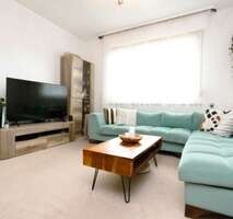 Wohn- und Esszimmer, Wohnung O