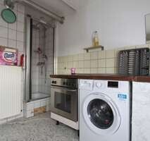 Küche mit Dusche, Wohnung DG