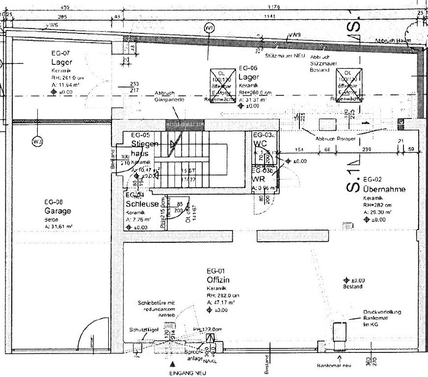 Grundrissplan