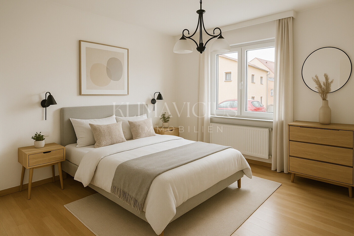 KI Beispiel: Schlafzimmer