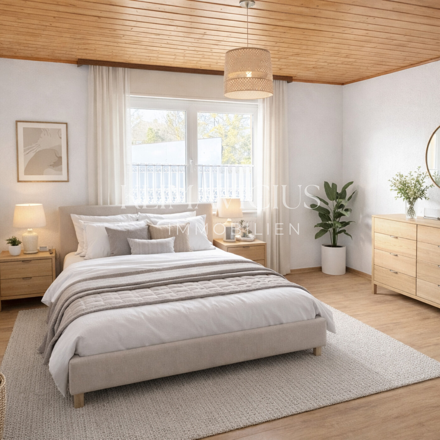 KI Beispiel: Schlafzimmer