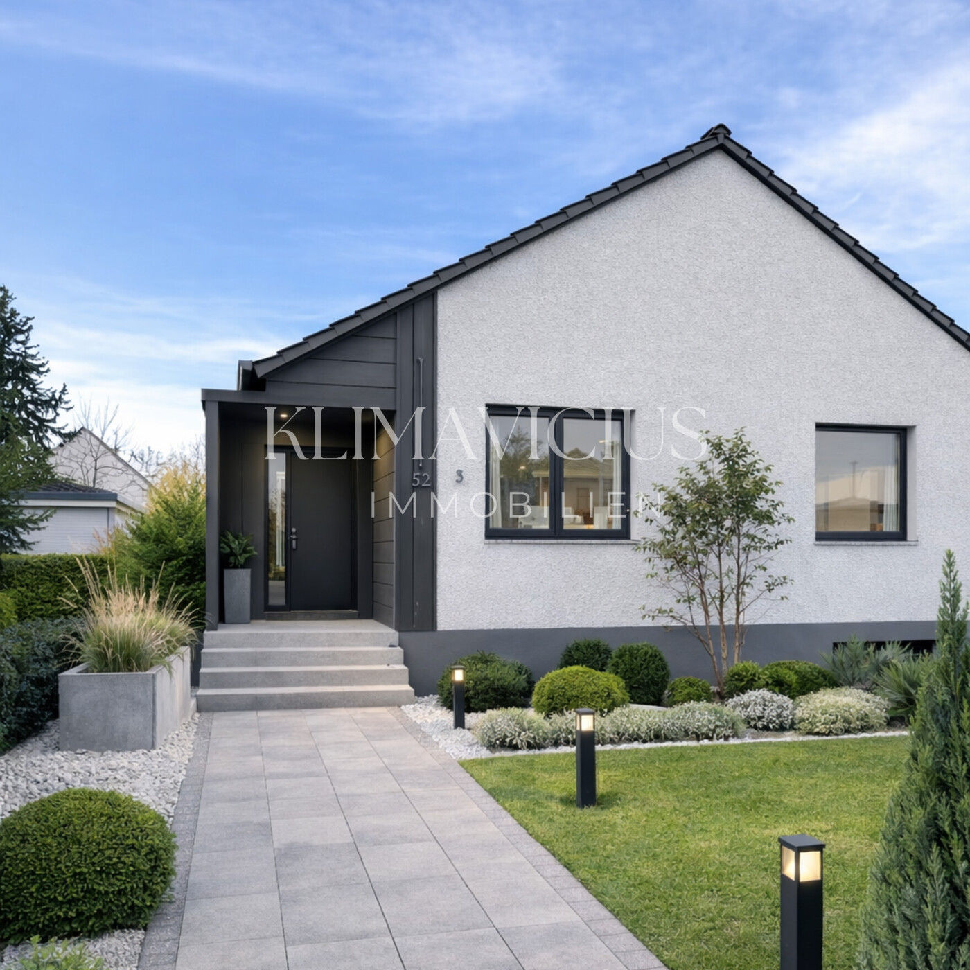 KI Beispiel: Hausansicht (vorne)