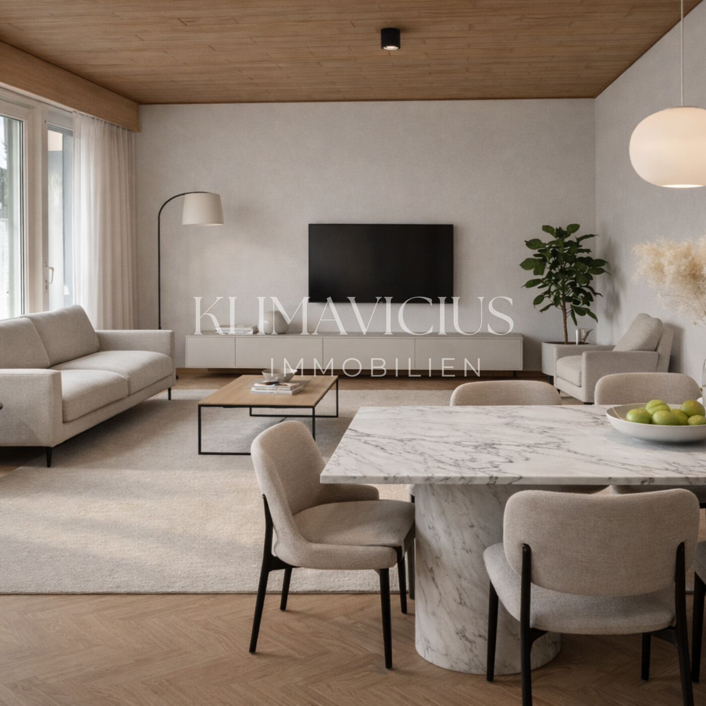 KI Beispiel: Wohnzimmer