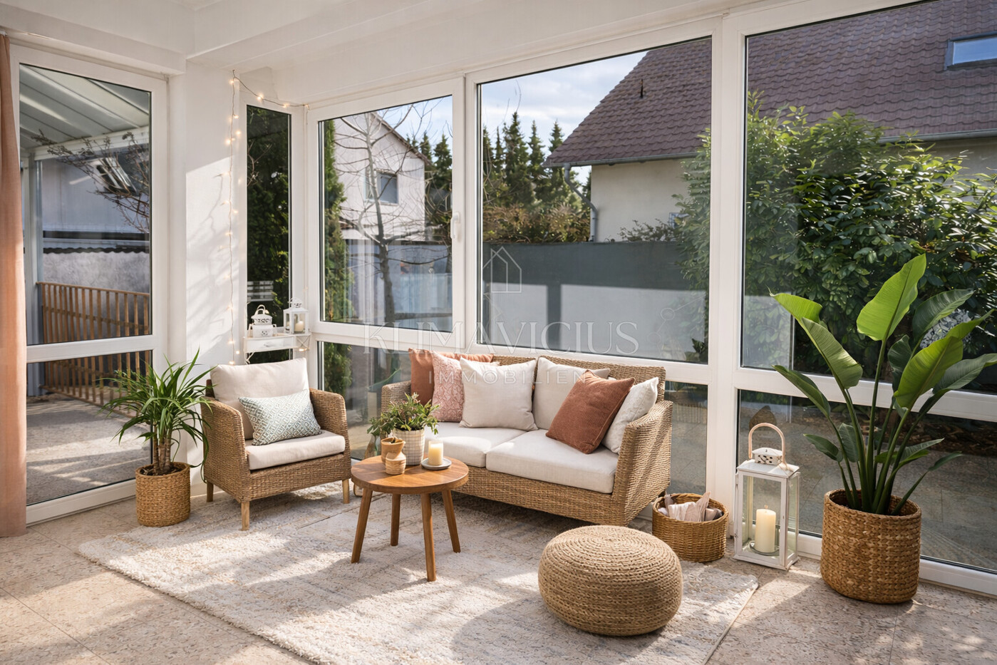 KI-Beispiel: Wintergarten