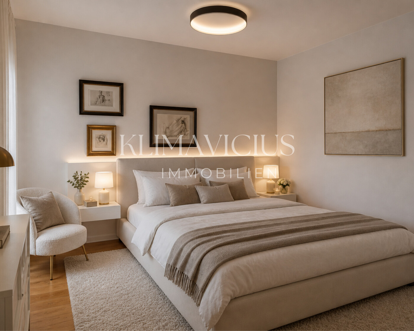 KI-Beispiel: Schalfzimmer