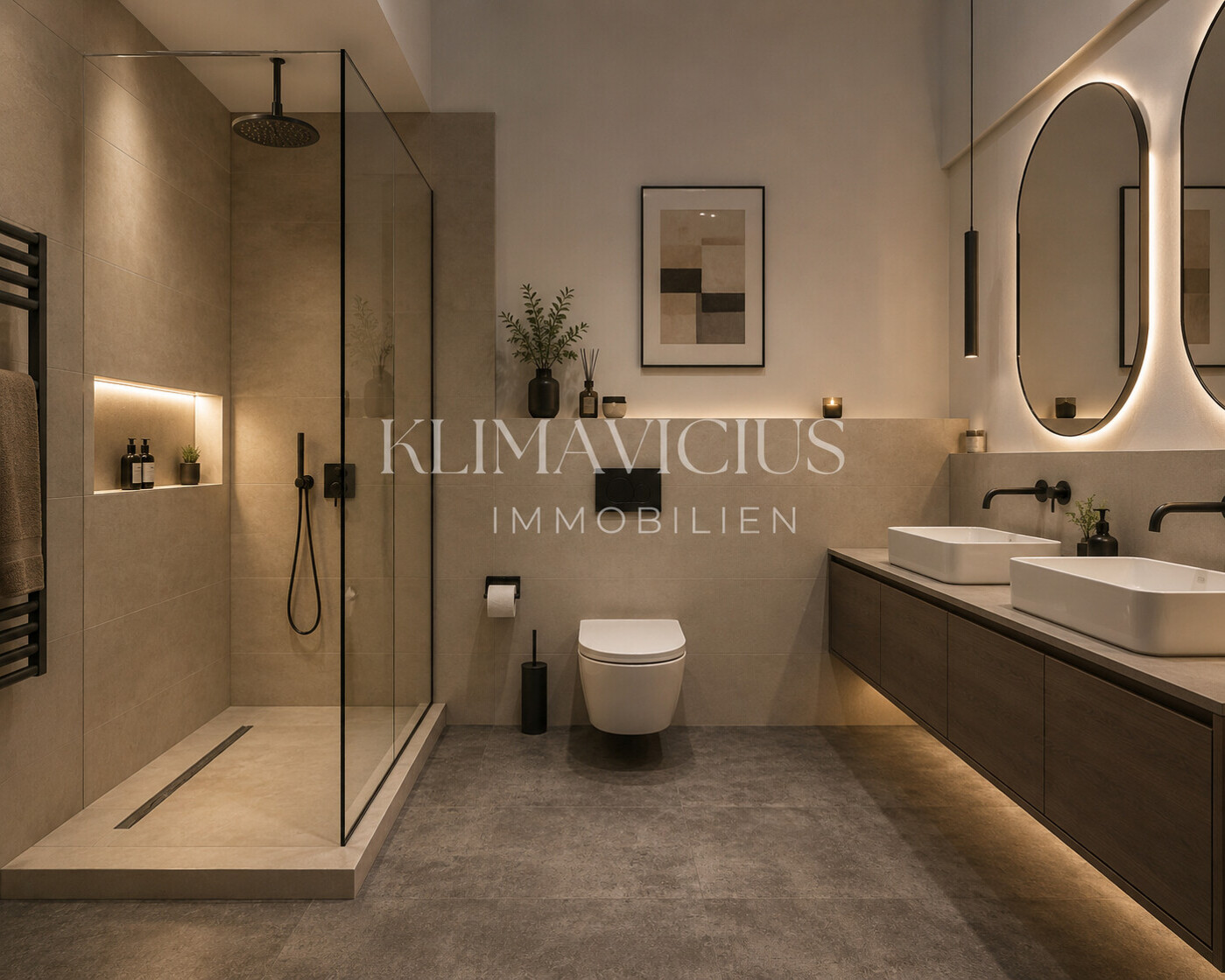 KI-Beispiel: Badezimmer