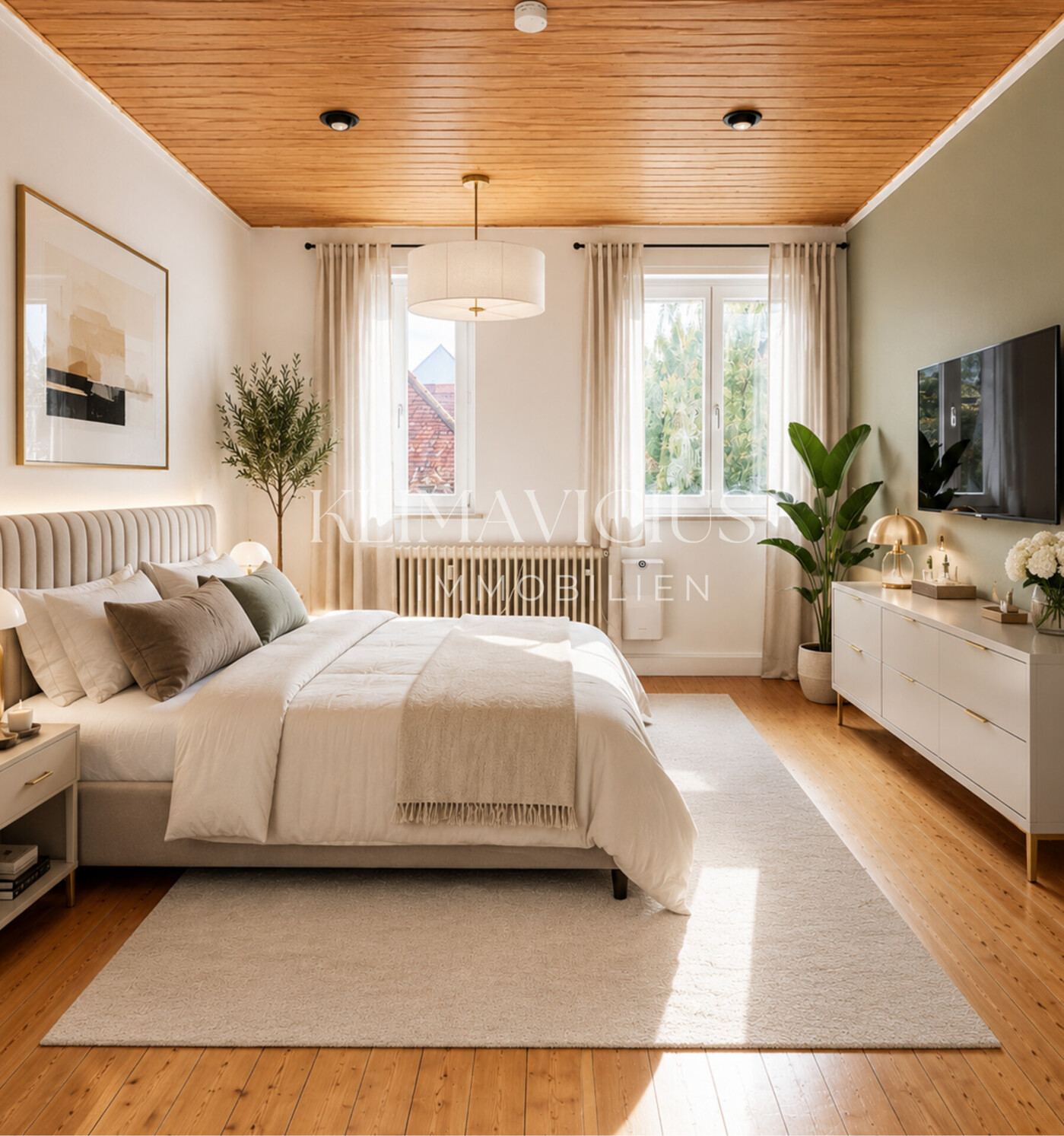 KI-Beispiel: Schlafzimmer
