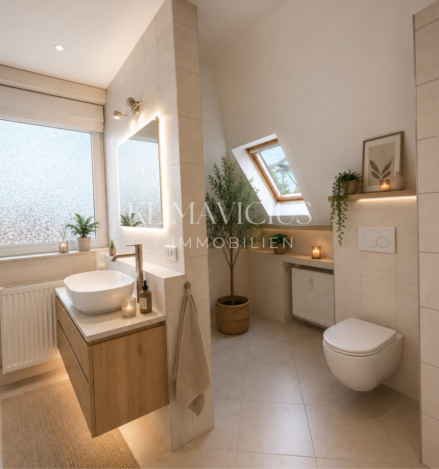 KI-Beispiel: Badezimmer
