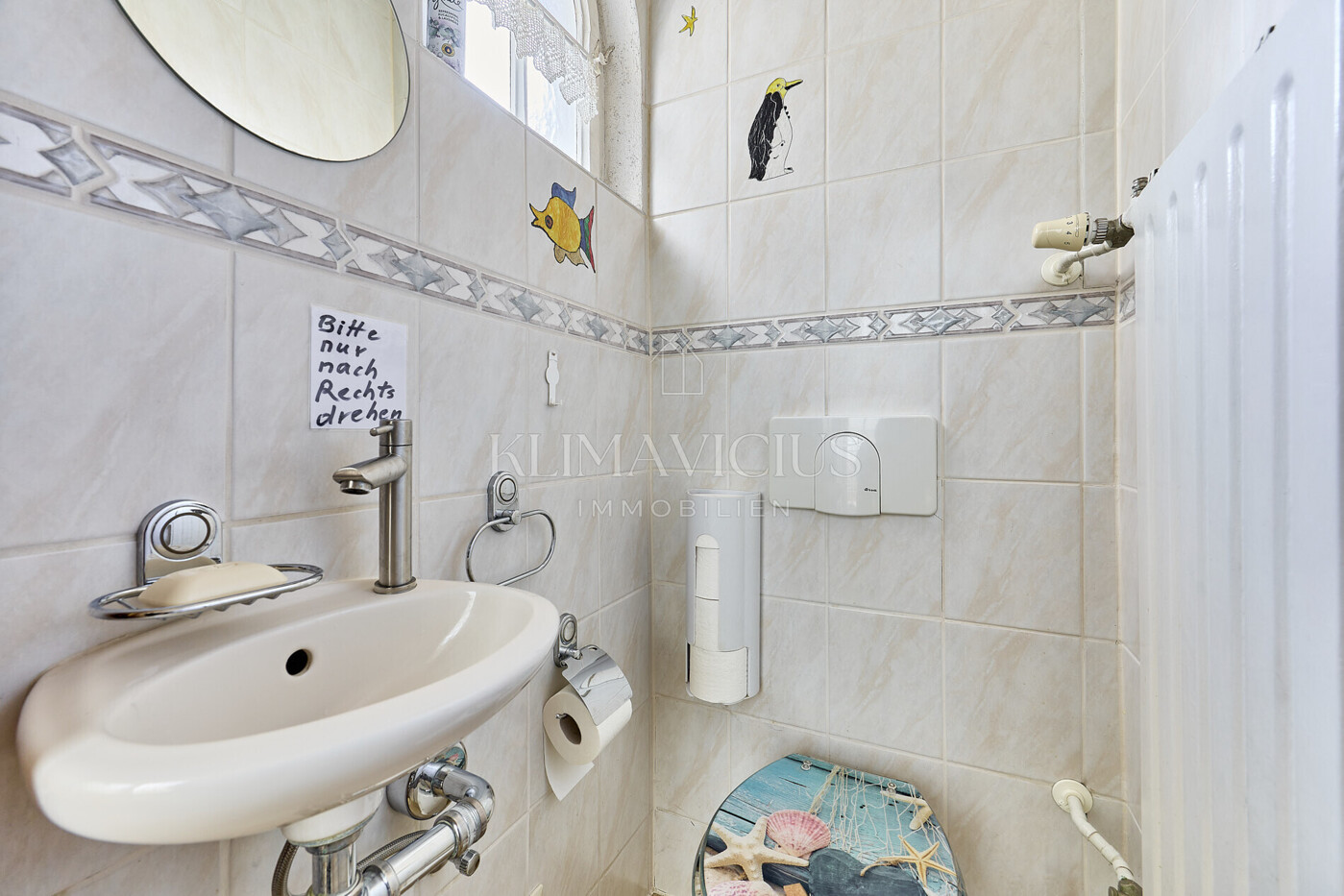 Gäste-WC (vorderes Haus)