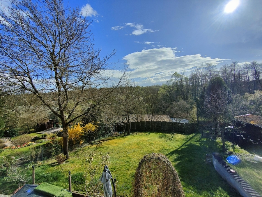 Garten von oben