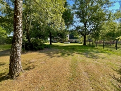 eingezäunter Garten
