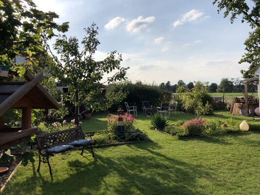 toller Garten mit Weitblick