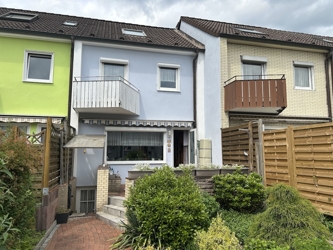 Hintere Hausansicht.