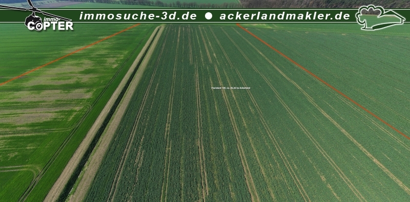 Luftbild Ackerland