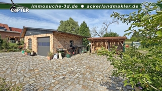 Gartenhaus mit Garage