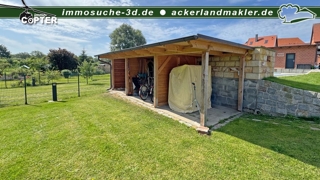 Unterstand im Garten