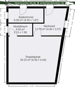 Grundriss Garage