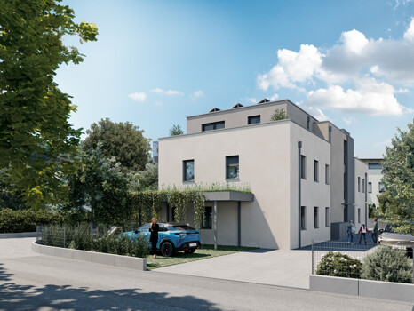 Ansicht Hauszufahrt