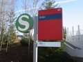 Umgebung - S-Bahn in Laufnähe