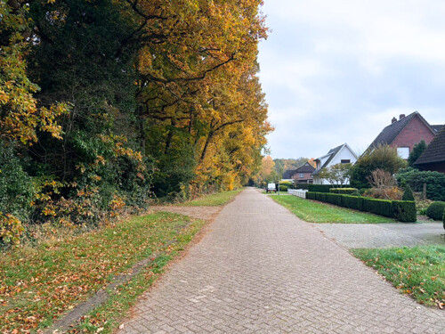 Blick in den Warmloger Weg