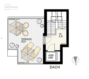 Top 47 Dachterrasse