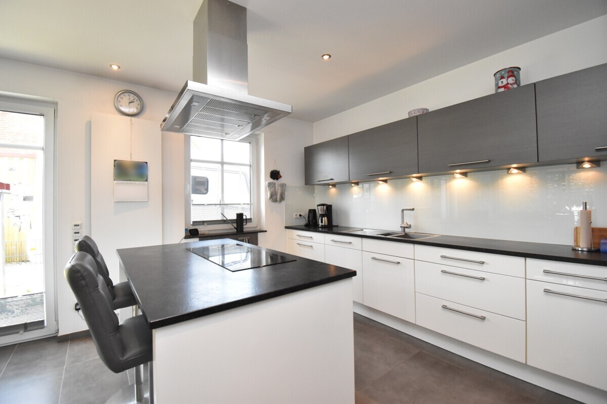 Wohn-, Ess- und Kochbereich