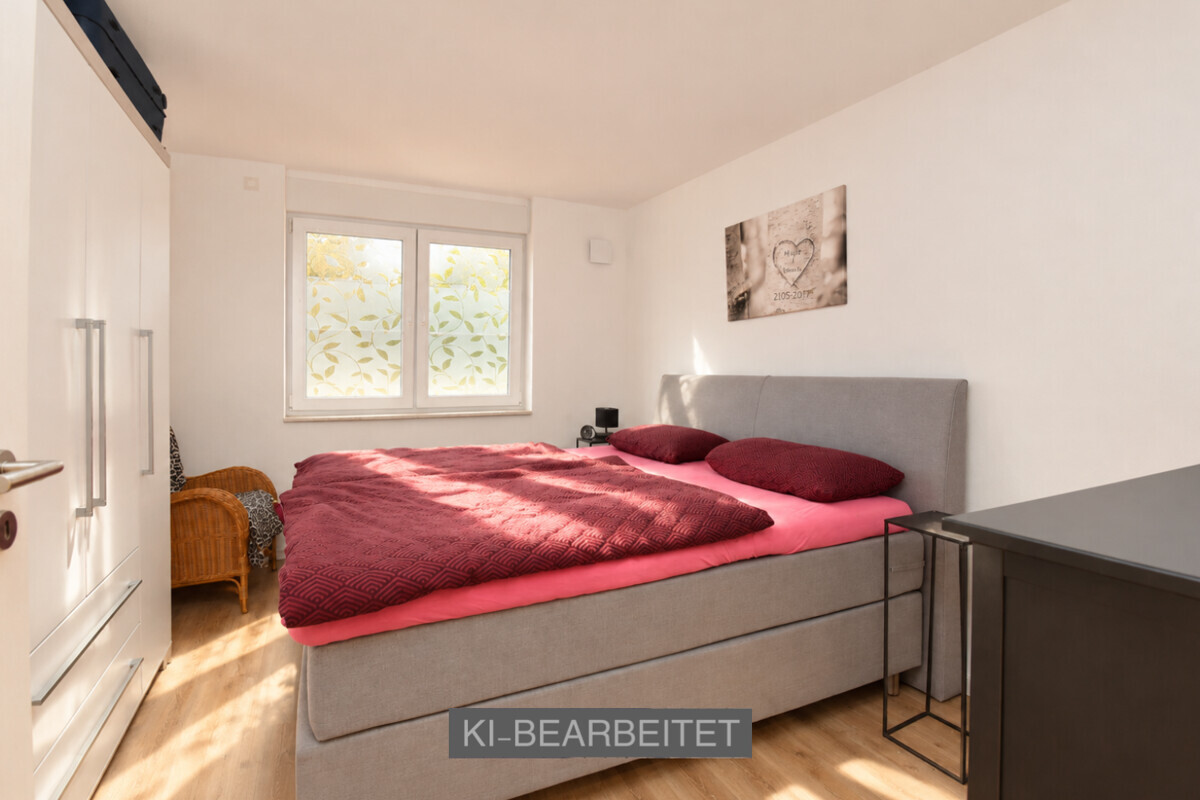 Schlafzimmer - KI-bearbeitet