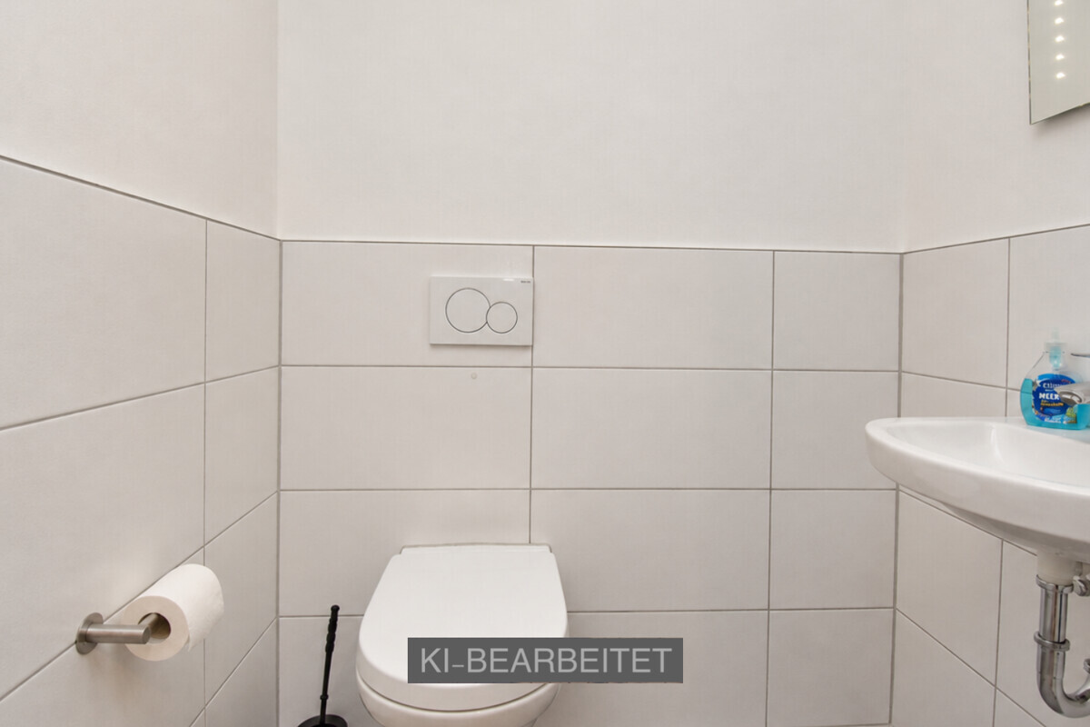 Gäste-WC - KI-bearbeitet