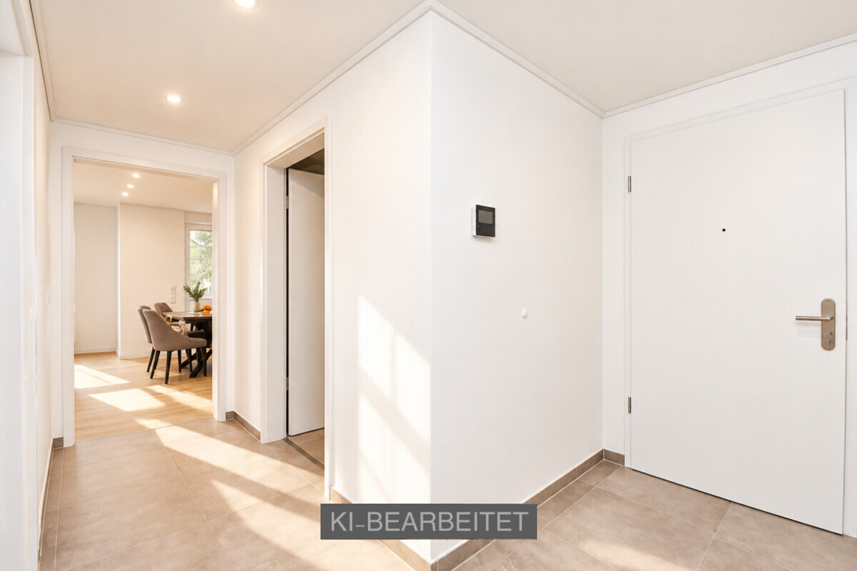 Eingangsbereich - KI-bearbeitet