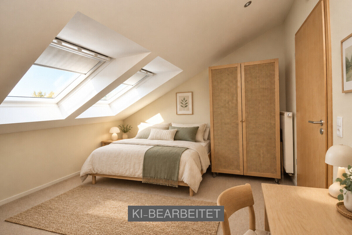 DG: Schlafzimmer 2 - KI-bearbeitet