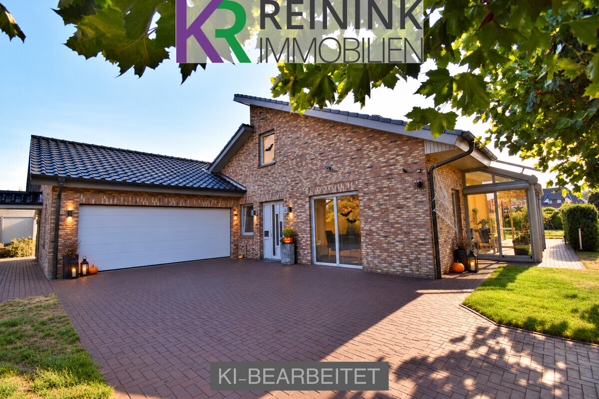 Auffahrt - KI-bearbeitet