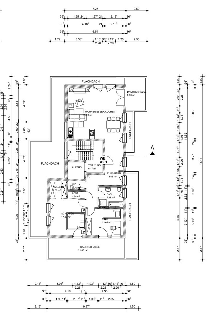 Grundriss _ Penthouse