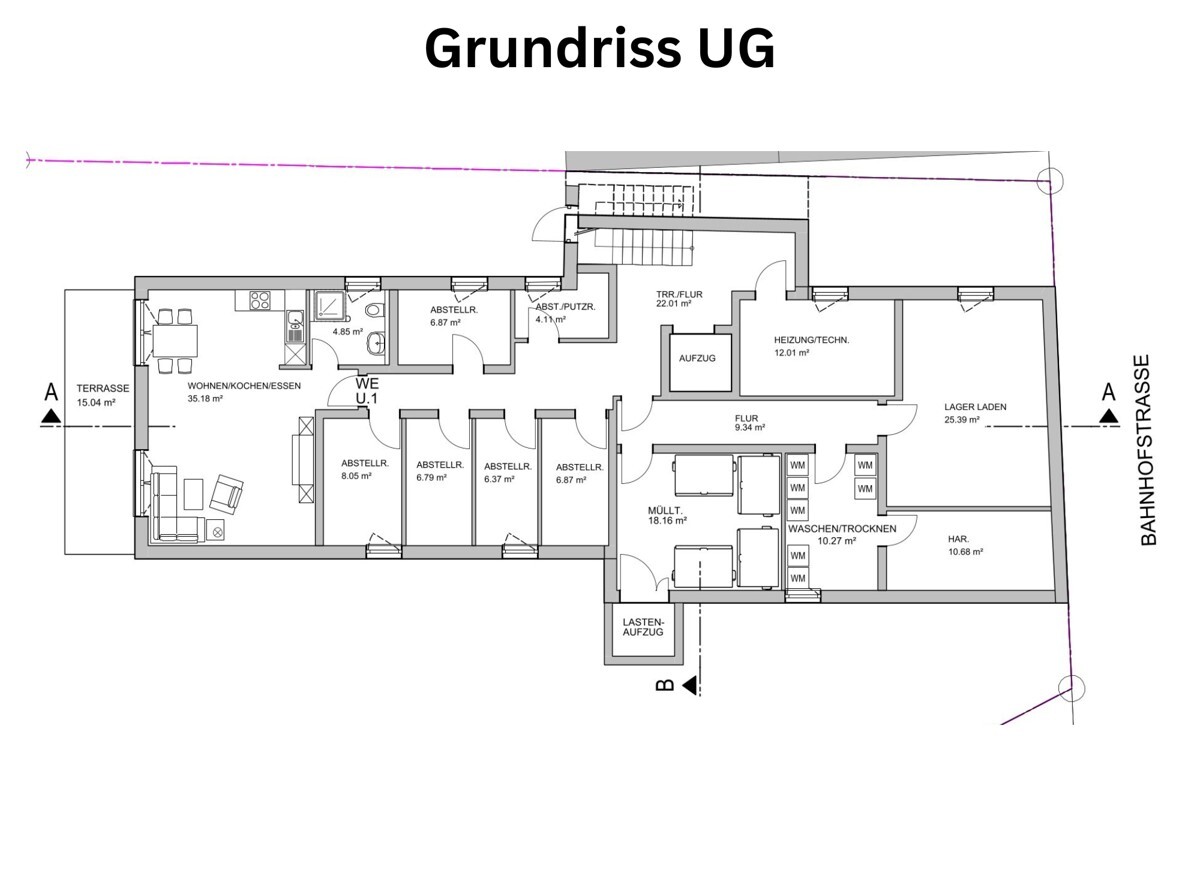 Grundriss UG