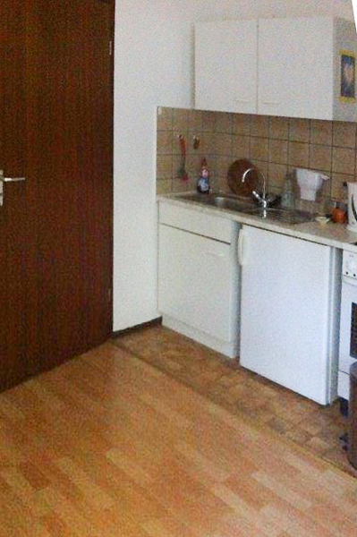 Küche im Apartment