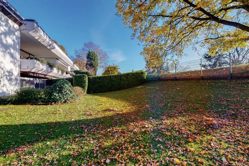 Garten vor der Terrasse