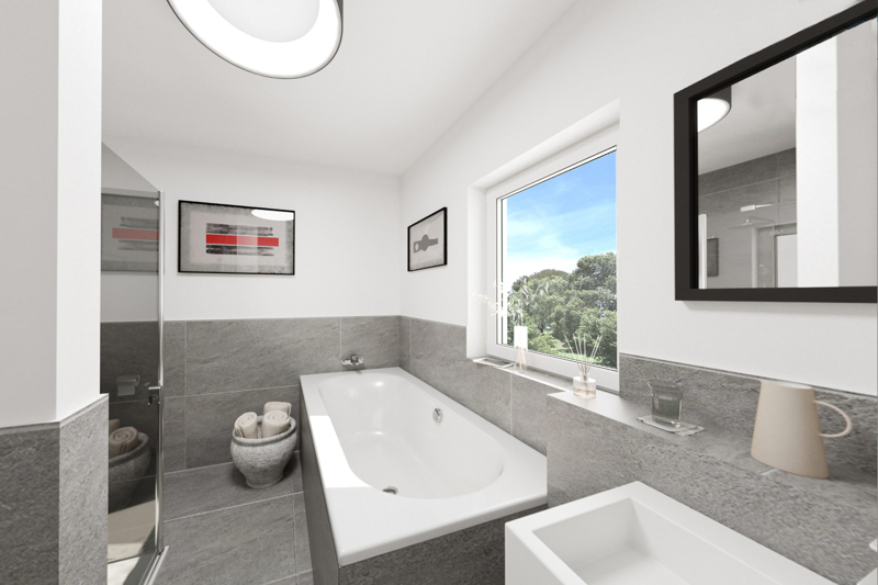 Badezimmer (Visualisierung)