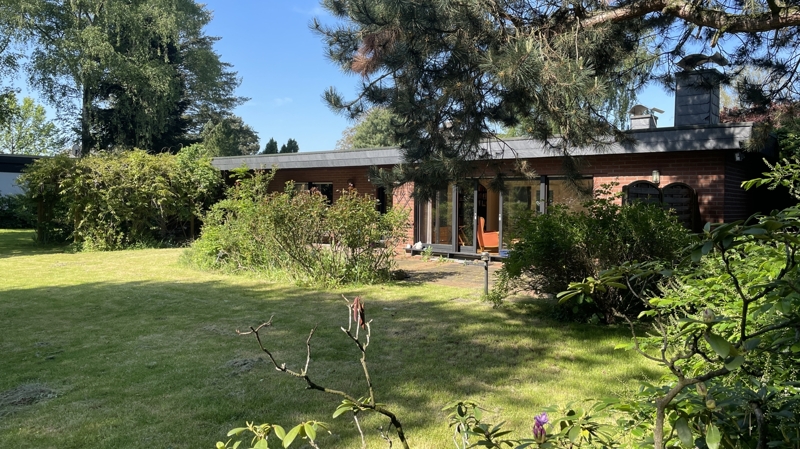 Hausansicht Garten