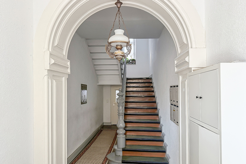 Treppenhaus Eingang