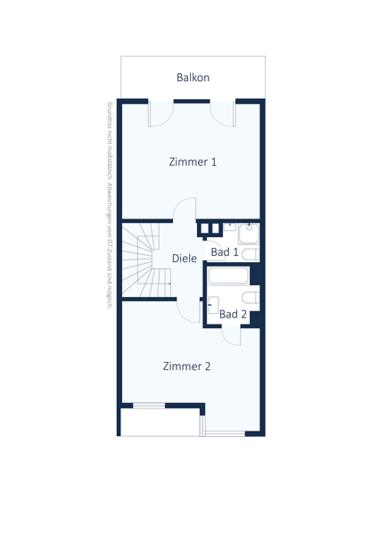 Grundriss Obergeschoss