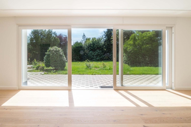 Blick zum Garten
