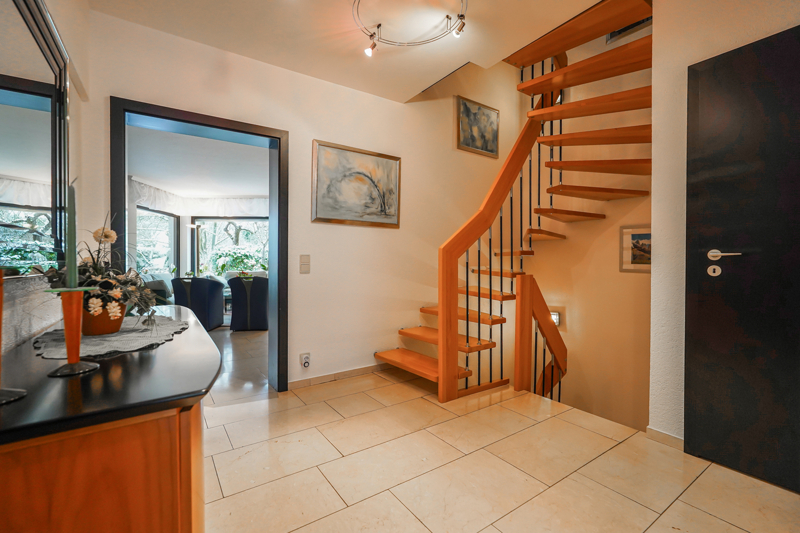 Blick zum Wohnzimmer