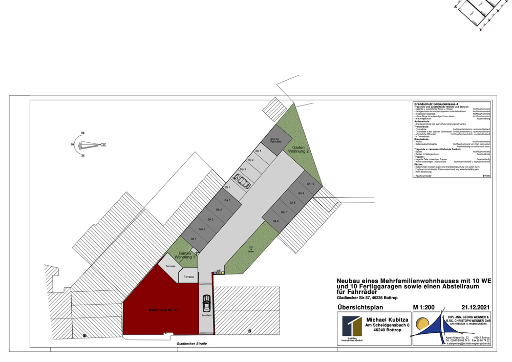Seniorengerechte Wohnung 2,5 Raum + großem Balkon im 1. OG, alles auf einer Eben ... - Foto 2