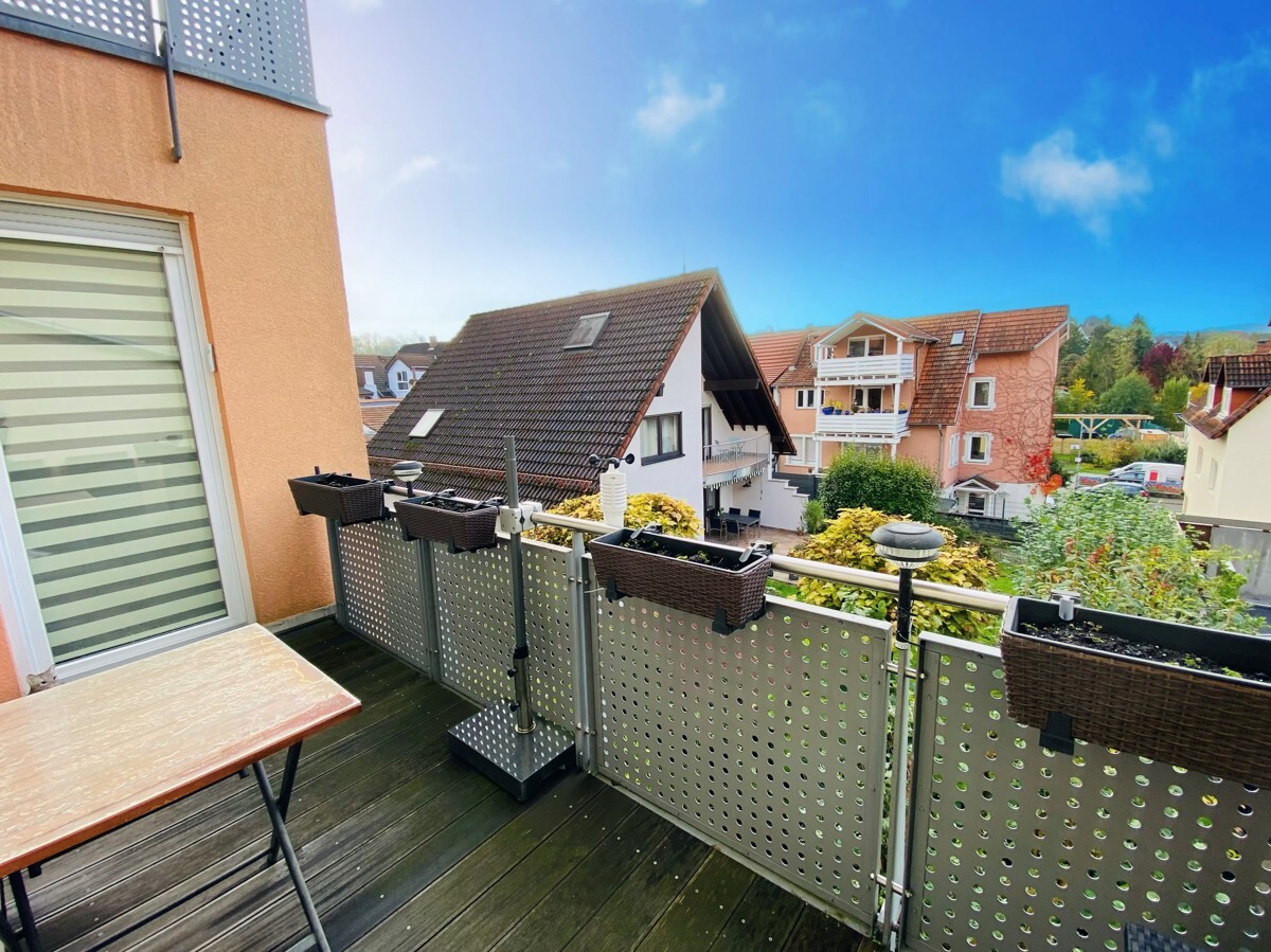 Schöner Balkonblick