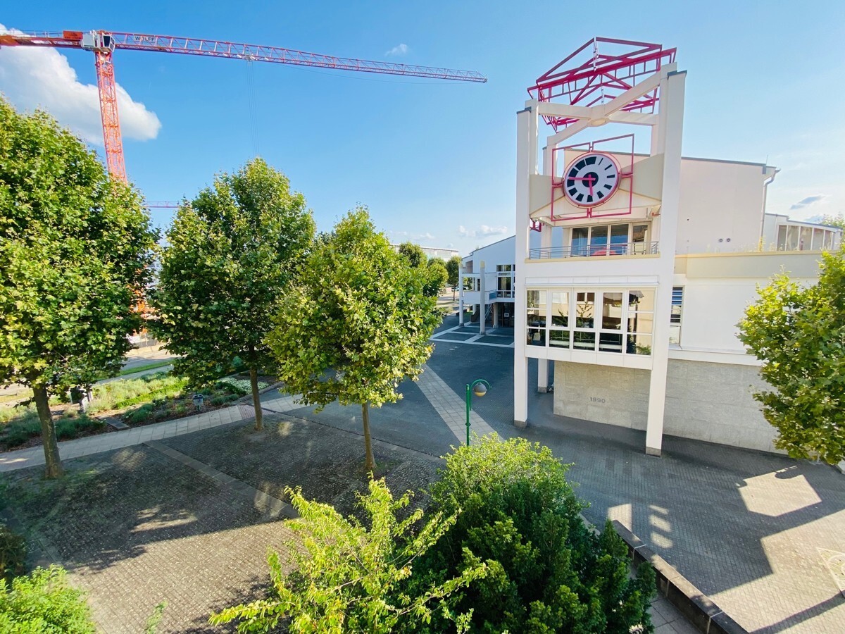 Blick zum Rathausturm