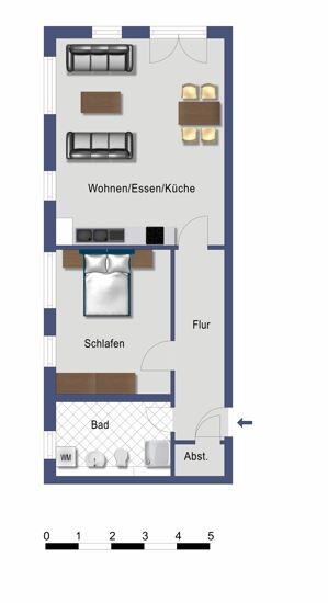 Grundriss Wohnung 11