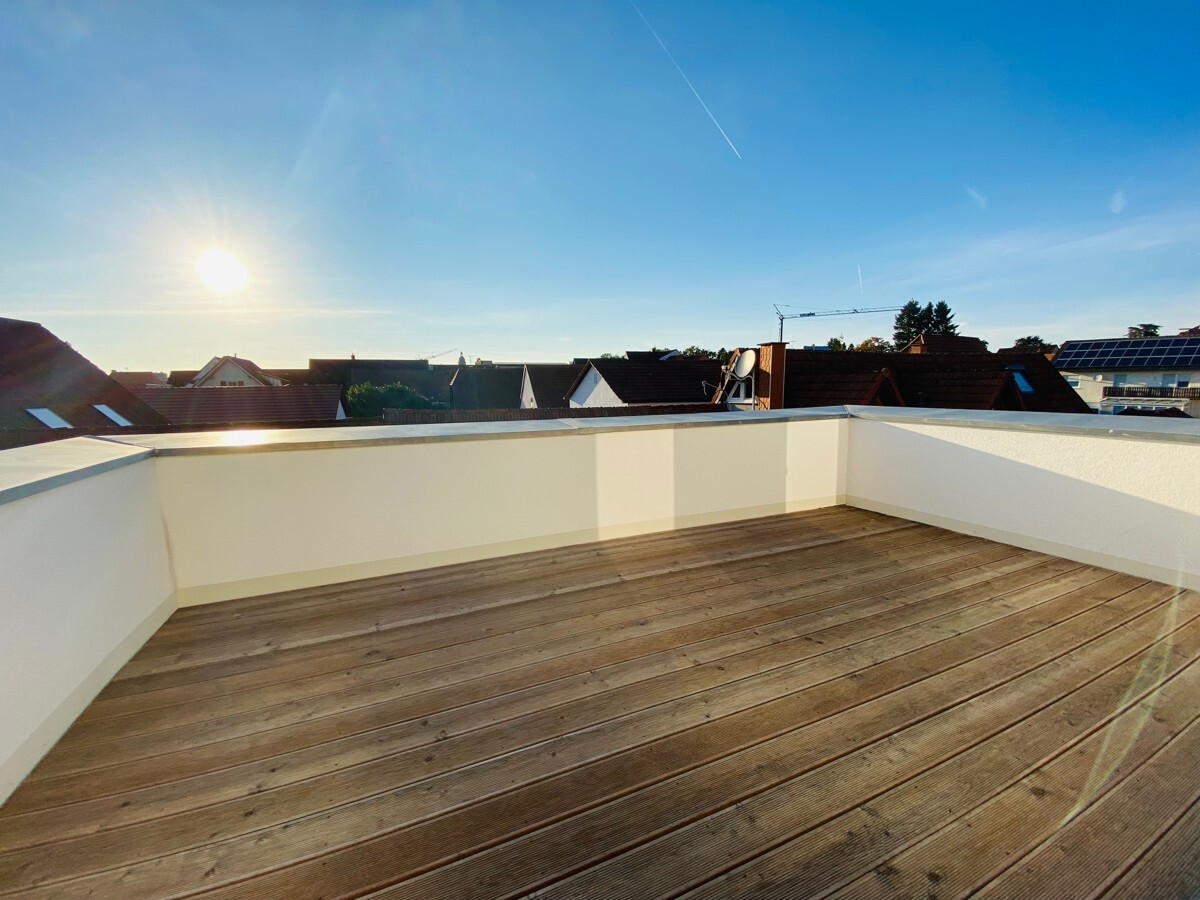 Wunderschöne Dachterrasse