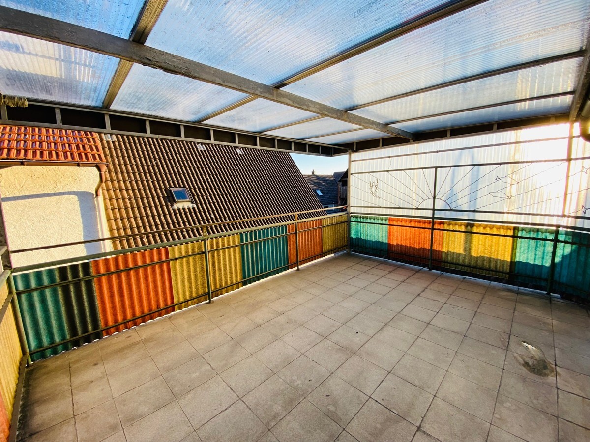 Große Dachterrasse