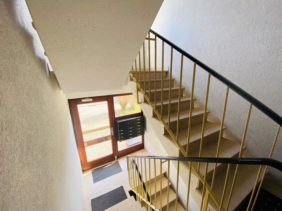 Gepflegtes Treppenhaus