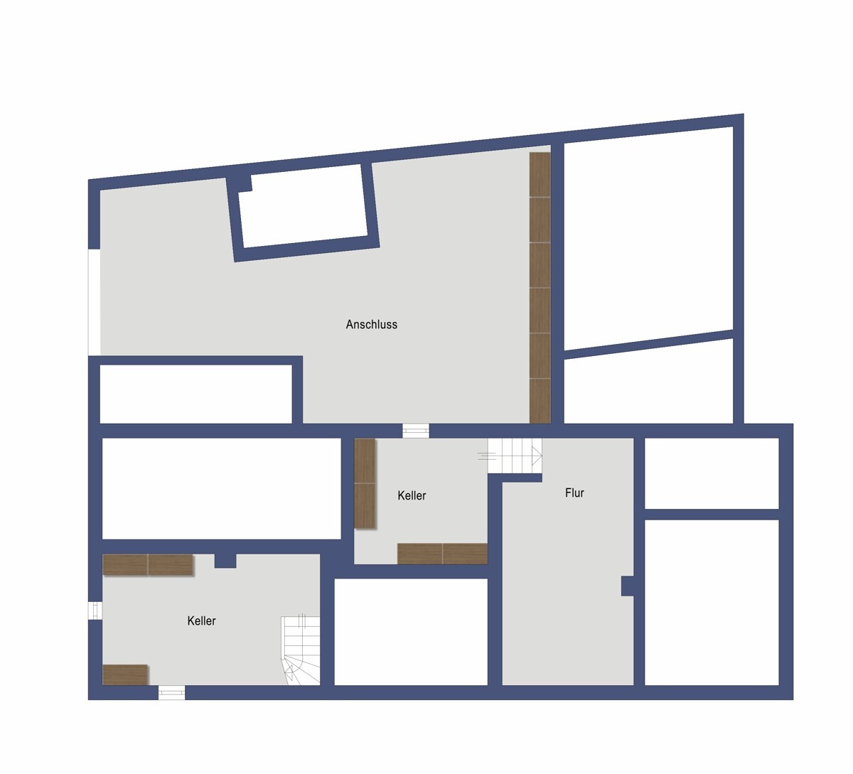 Grundriss KG (nicht maßstabsgetreu)